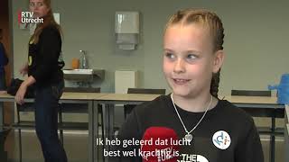 Kinderen enthousiast over Weekend van de Wetenschap bij Universiteit Utrecht RTV Utrecht [upl. by Ardyce87]