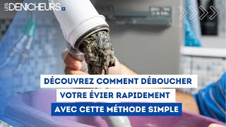 Découvrez comment déboucher votre évier rapidement avec cette méthode simple [upl. by Aneen]