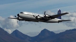 Everts DC6 taking off  Only in Alaska [upl. by Reichert]