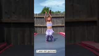 Watch out world  this little gymnast is on her way to the top 🤸‍♀️🌟📹 IG kynleethegreat [upl. by Anifesoj]