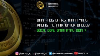 DARI 4BIG BANKS SAHAM MANA YANG PALING TERRDISKON [upl. by Orsa]