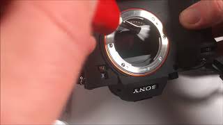 Cleaning Your A7riii and A7iii Camera Sensor [upl. by Brantley975]