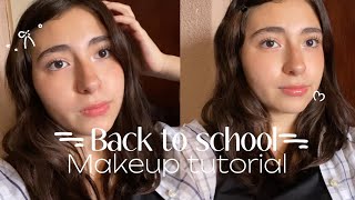 Back to school makeup tutorial ⋆˚✿˖° en menos de 5 min [upl. by Tiras]