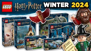 LEGO Harry Potter 2024 Sets OFFICIALLY Revealed  NEW LOCATIONS [upl. by Anirac183]