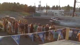 9715 Allentown Fair Demolition Derby Small Car [upl. by Ennayelhsa]