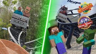 This Theme Park is Getting A MINECRAFT ROLLER COASTER [upl. by Doss101]