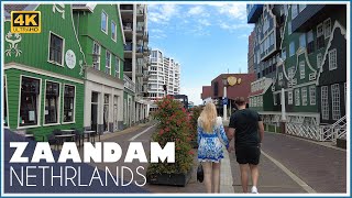 Walking Tour in Zaandam  Centrum  Stadshart  Intell hotels  shopping area  UHD 4k 🇳🇱 [upl. by Brosine]