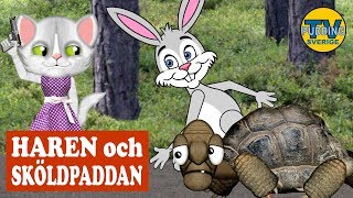 Haren och sköldpaddan  Animerade sagor  Esops fabler [upl. by Margot286]