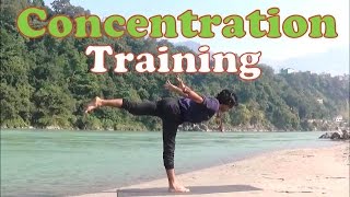 Leg Balance Challenge Yoga Poses  Concentration and Strength  vyfhealth [upl. by Davin]