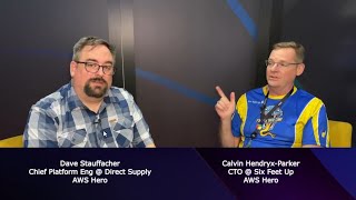 AWS Hero Dave Stauffacher at AWS reInvent 2022 [upl. by Aronle227]