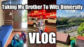 Wits University Registration Vlog  Moving My Brother Into Varsity And Res  Life eKasi Vlog [upl. by Ephrayim534]