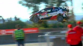 WRC RALLY PORTUGAL Jumps amp Show Shakedown Full HD [upl. by Yniar]