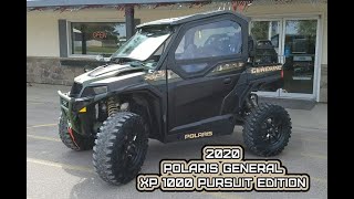 2021 Polaris General XP 1000 Pursuit Edition  First Look [upl. by Malvin736]