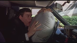 Dumb And Dumber Trailer Airbag Scene Upscaled [upl. by Berk]