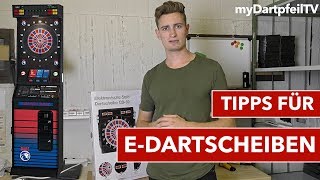 EDartscheibe kaufen für Softdarts  Test und Tipps  myDartpfeil [upl. by Nomelihp469]