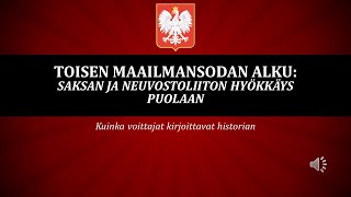 Saksan ja Neuvostoliiton hyökkäys aloittaa toisen maailmansodan syyskuussa 1939 HI2 [upl. by Greenwood]