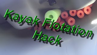 Sit On Top Kayak Hacks No Sinking or Flipping bushcraft kayakhack kayakfishing [upl. by Yrakcaz]