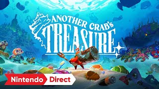 Another Crabs Treasure  Release Date Trailer  Nintendo Switch [upl. by Nimajaneb]