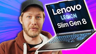 Kinda slim… really fast  Lenovo Legion Slim 7i Gen 8 [upl. by Ahsata]