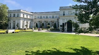 Touring The Rosecliff Mansion Newport Rhode Island [upl. by Amorette]