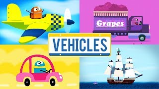 StoryBots  Vehicles Songs  Learn About Trucks Trains Boats and Planes  Classic Songs for Kids [upl. by Tuppeny]