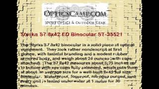 Styrka S7 8x42 ED Binocular ST35521 [upl. by Eceryt]