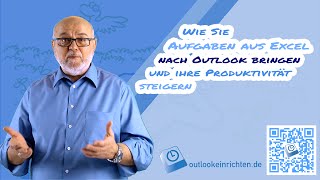 Outlook einrichten und produktiv nutzen OutlookAufgaben aus Excel [upl. by Kinney]