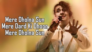 Mere Dholna 30 LYRICS  Bhool Bhulaiyaa 3  Kartik Aaryan  Sonu Nigam  Amaal Pritam Sameer [upl. by Pleione]