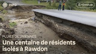 Pluies abondantes au Québec  la région de Lanaudière durement touchée  Dabord linfo [upl. by Pacifa574]