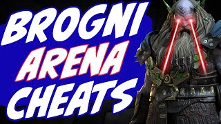 Brogni arena time w Taunting amp Frostbite artifacts AMAZING Raid Shadow Legends [upl. by Eniowtna]