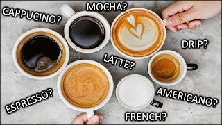 What are the different types of coffee [upl. by Yrrehs24]