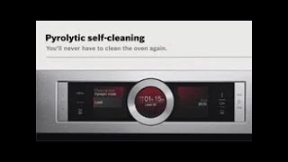 Pyrolytic SelfCleaning  Bosch Series 8 Ovens  Bosch Home New Zealand [upl. by Hendon]