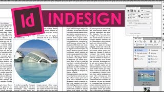 Tutorial InDesign in Italiano  CONTORNA TESTO04 [upl. by Haywood]