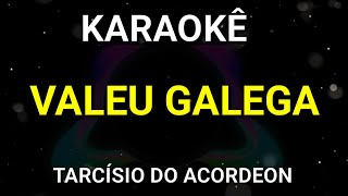 Karaokê  Valeu galega  Tarcísio do Acordeon  Karaoke Viny Teclas [upl. by Jamesy]