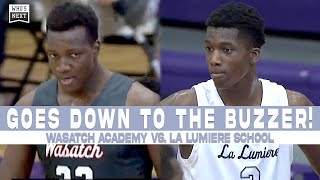 Wasatch Academy UT vs La Lumiere School IN  ESPN Broadcast Highlights [upl. by Aisena129]