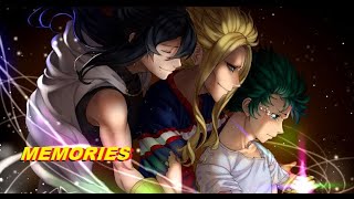 Memories AMV All Might [upl. by Boucher]