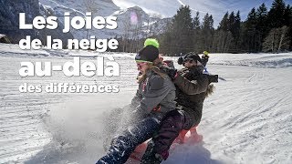 Les joies de la neige audelà des différences [upl. by Eveneg]