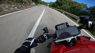 SARDINIA Mountain Run  Ducati Streetfighter V4S RAW onboard 4K [upl. by Canute]