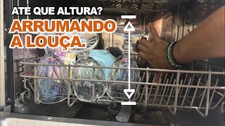 LAVALOUÇA 8 SERV  O QUE CABE NELA ATÉ QUE ALTURA [upl. by Dloreg]