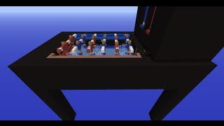 Foosball in Minecraft [upl. by Dotson]