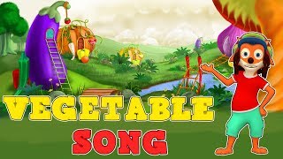 Vegetable Song  Learn Vegetable Names  Healthy and Yummy  Nursery Rhymes [upl. by Htabmas]