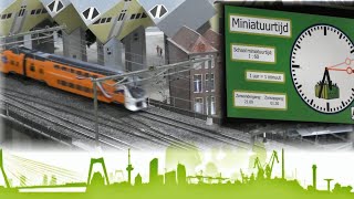 Miniworld Rotterdam 2015 Enorme modelspoorbaan van 525 m² van voornamelijk Rotterdam [upl. by Ellevehc]