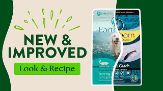 New amp Improved Earthborn Holistic Dog Food [upl. by Eilloh]