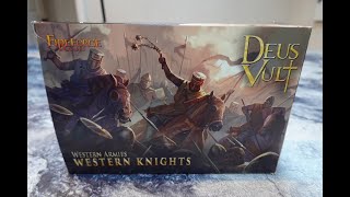 Unboxing Fireforge Western Knights [upl. by Halford]