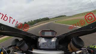 MSV Trackdays 2 Ducati V4s Swapping Places Donington Park Fast Group Ducati V4 21082024 [upl. by Odlaner]