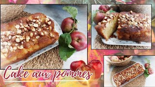 🍎Cake Aux Pommes Recette de Gâteau Facile et Rapide [upl. by Aksehcnarf]