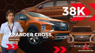 COMPACT SUV EXPANDER CROSS 2025 ANG GANDA NG FEATURES NA MAY 35k DOWNPAYMENT mitsubishi xpander [upl. by Bayless]