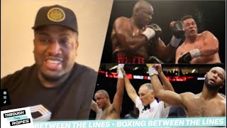 DEAN WHYTE REACTS TO JOSEPH PARKER CALLING OUT DILLIAN WHYTE ANALYSES WARDLEY VS CLARKE DRAW [upl. by Sidnal]