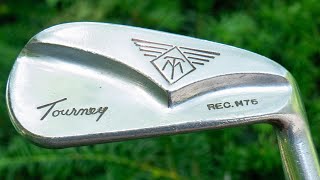 1950 MacGregor M75 Irons  The Vintage Golfer [upl. by Durno]