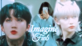 Imagine fwb changbin and Felix [upl. by Ahsirahc]